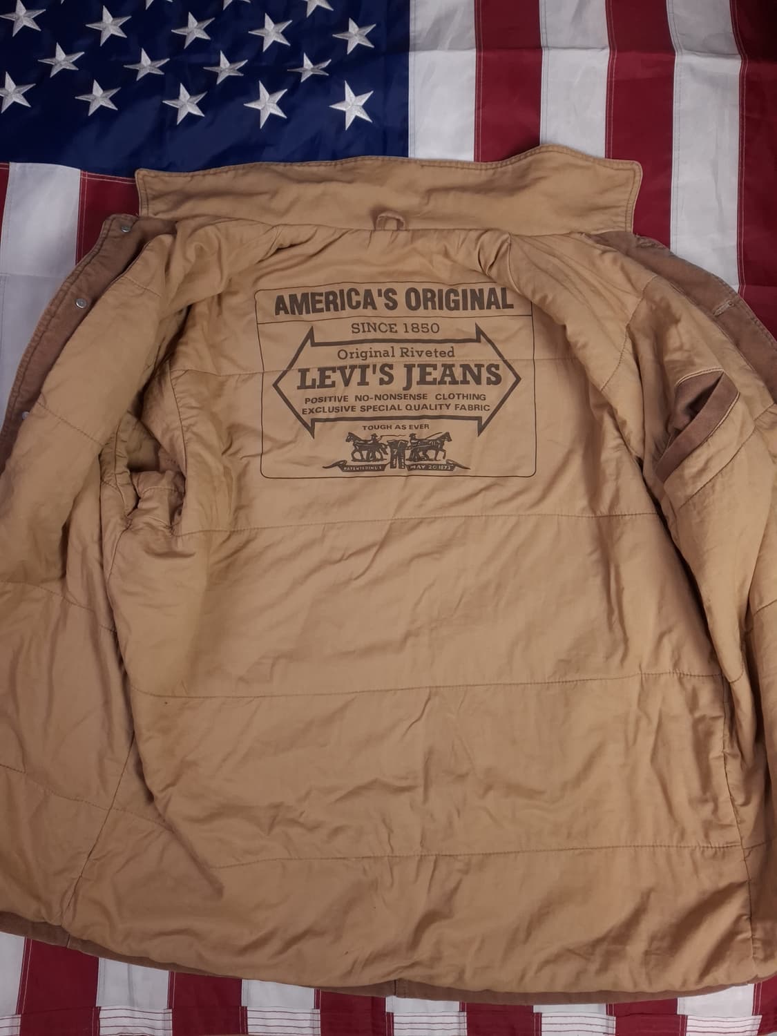 오리지날 00's 리바이스  캔버스 워크자켓 상품이미지6