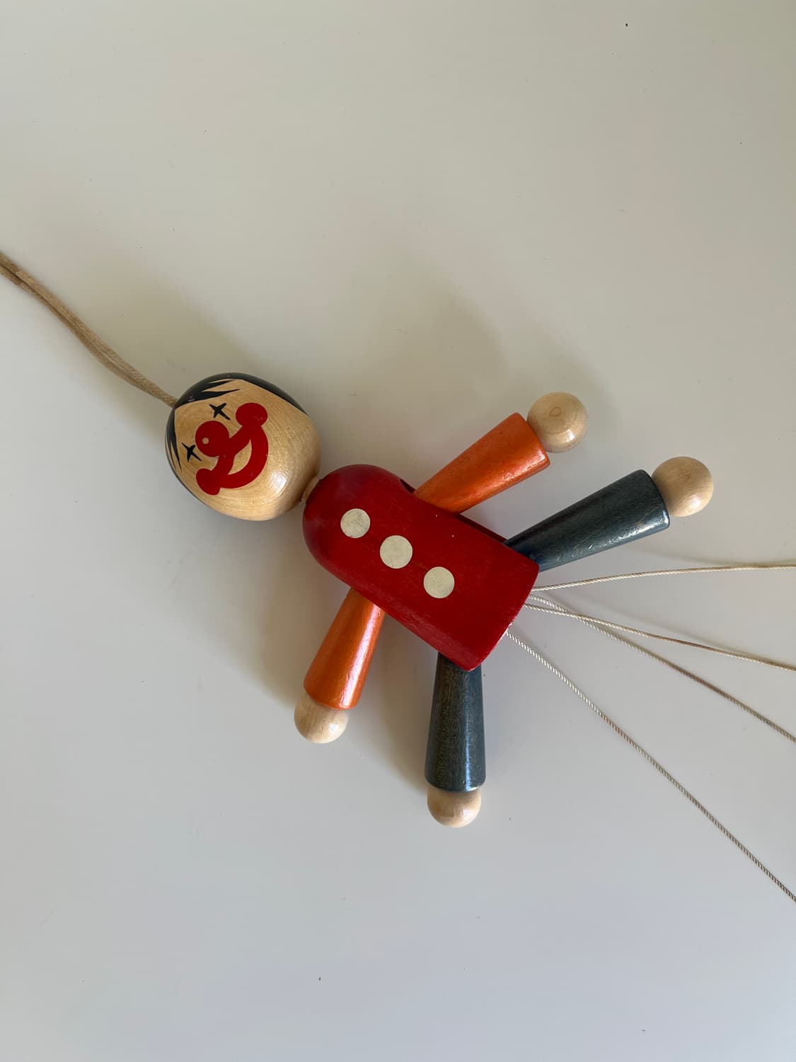 Junping Jack 독일 70년대 핸드메이드 목각인형 상품이미지1