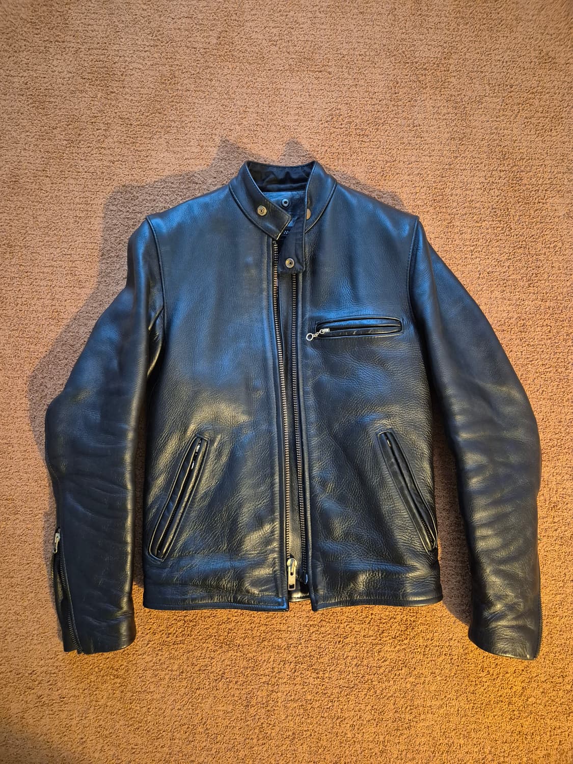 Venson  type B 라이더 가죽자켓 34 상품이미지1