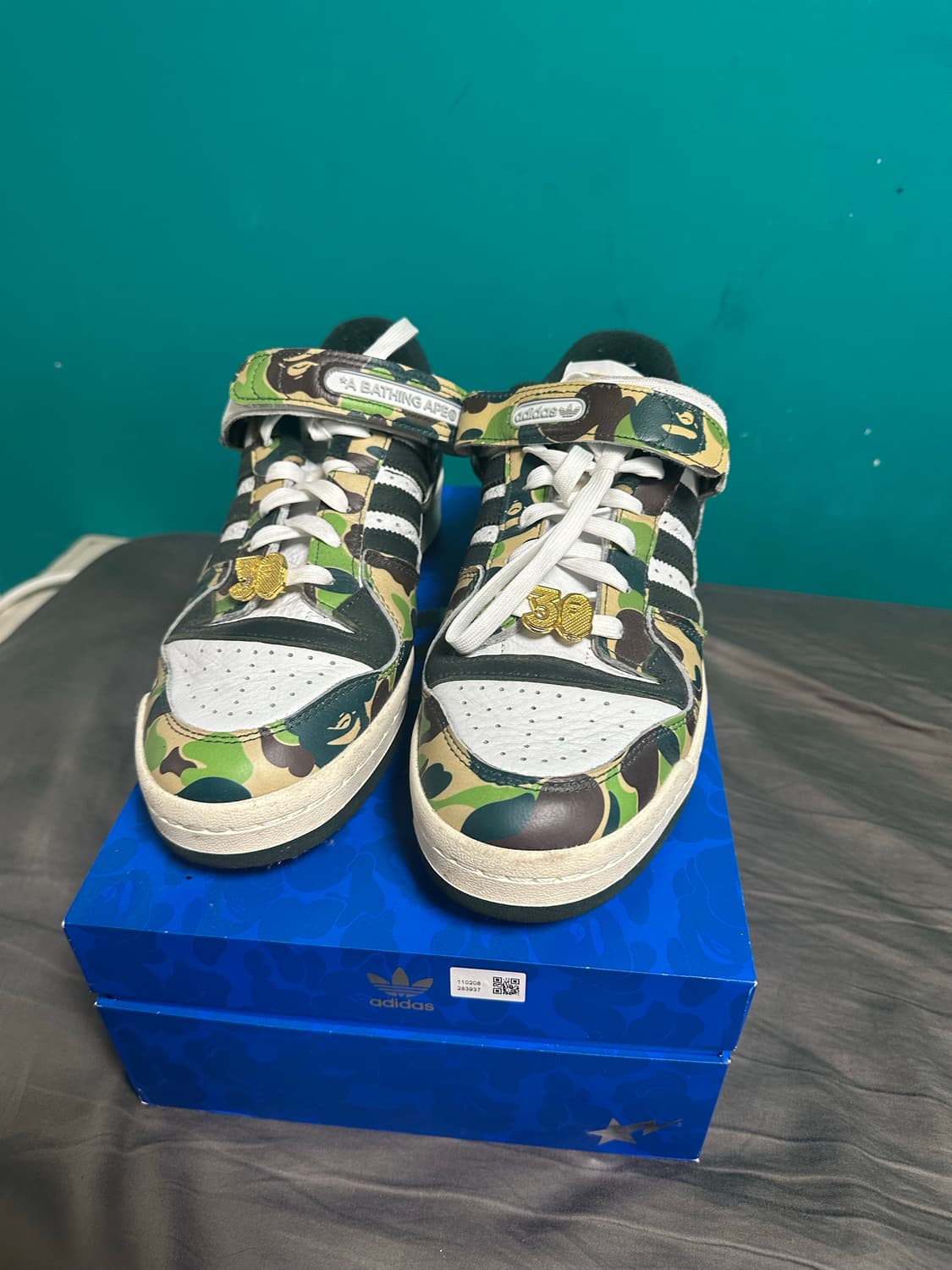 아디다스X베이프 포럼 84 로우 상품이미지2