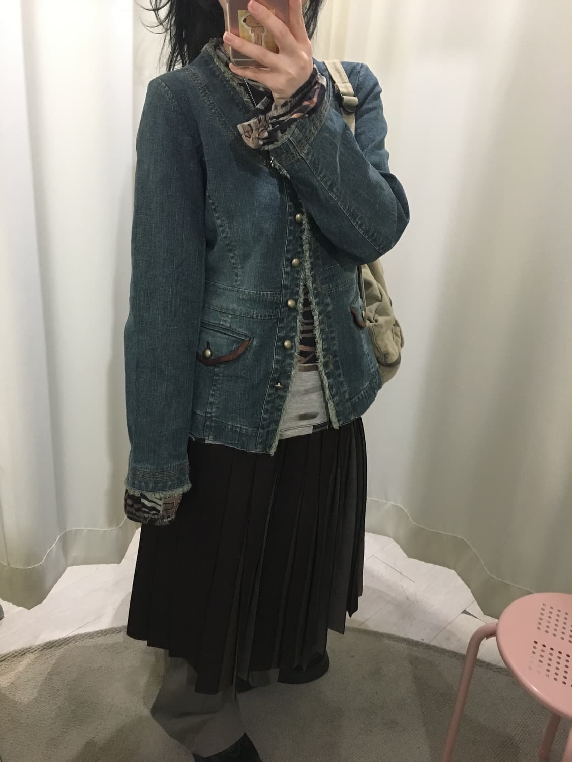 아일렛 데님 자켓 상품이미지6