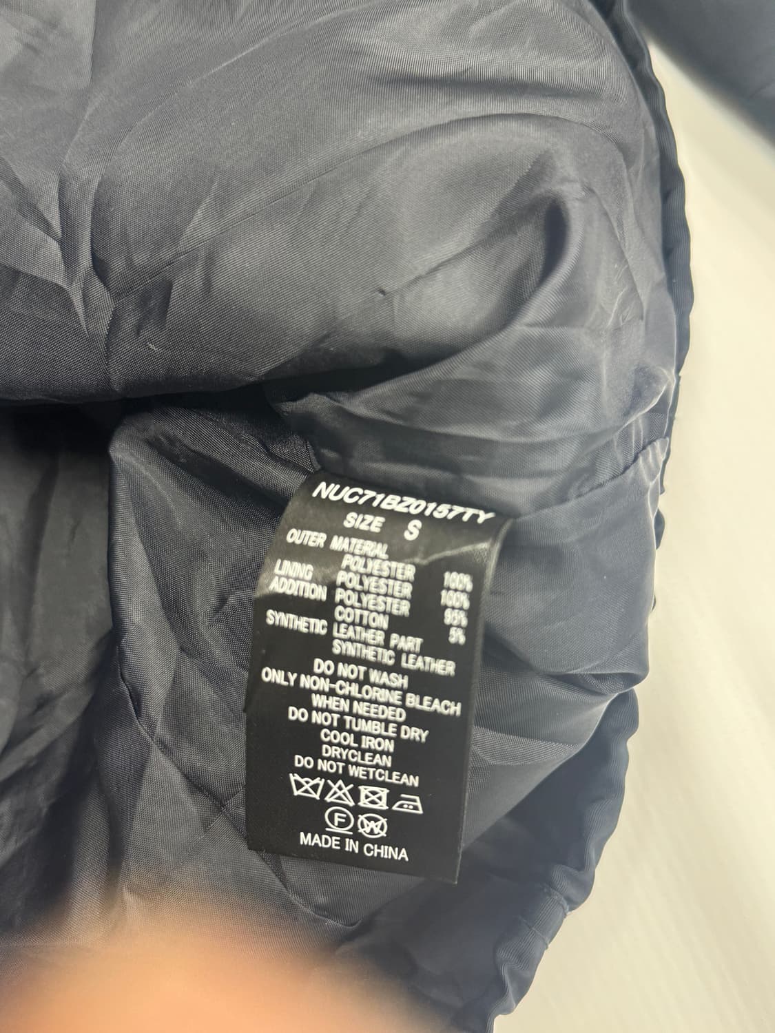 The 1st. Floor 네이비 봄버 후드 바람막이 그런지 베이직  상품이미지5