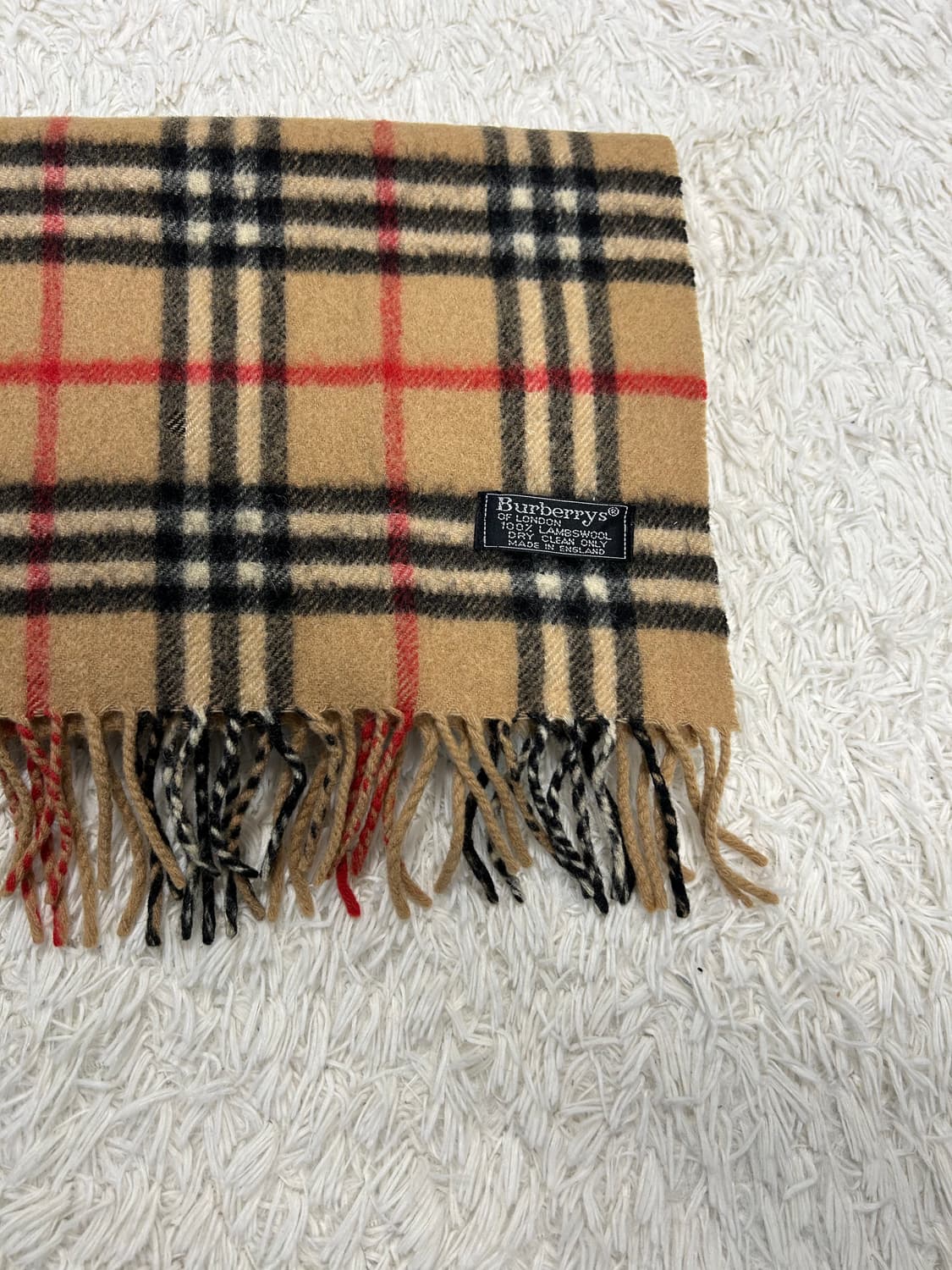 Burberry Nova Check Lambswool Muffler  상품이미지4