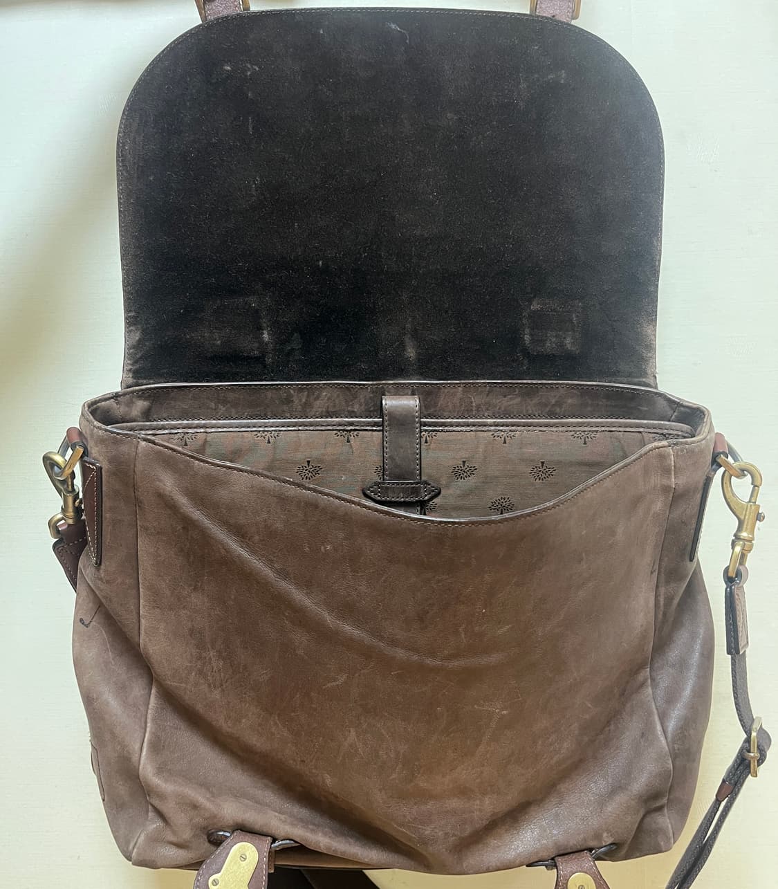 멀버리 Mulberry 가죽 사첼백 Rockley 라지 사이즈 상품이미지10