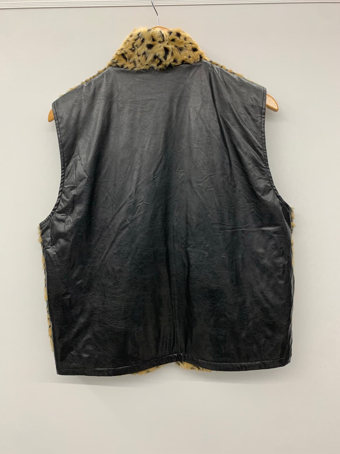 레오파드 퍼 베스트 상품이미지7