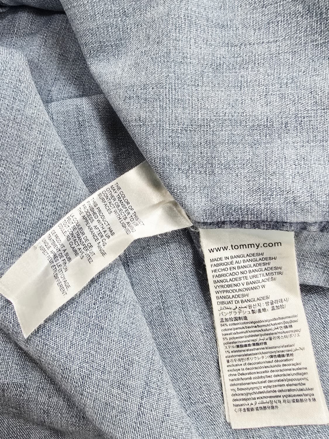 타미힐피거 데님 셔츠 남방L 상품이미지9