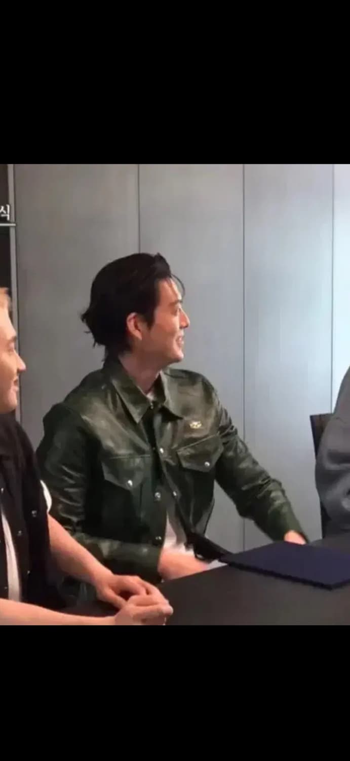 [42,김우빈 착용] 루이스레더 988 올리브 쉽스킨, 에어로 레더 상품이미지2