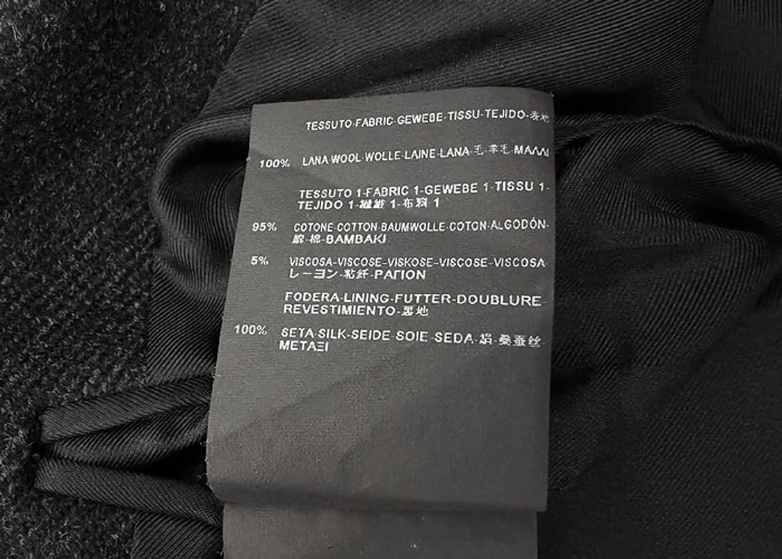 생로랑 14FW 벨벳라펠 체스터 필드 코트 상품이미지9