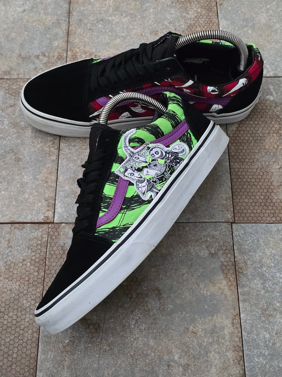 (270)반스 올드스쿨 크리스마스 악몽 상품이미지3