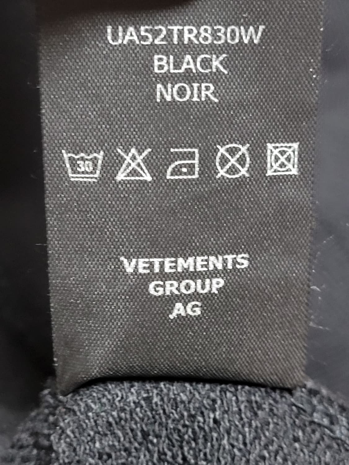 베트멍 블랙 아나키 레터링 오버핏 후드티셔츠 S 상품이미지10