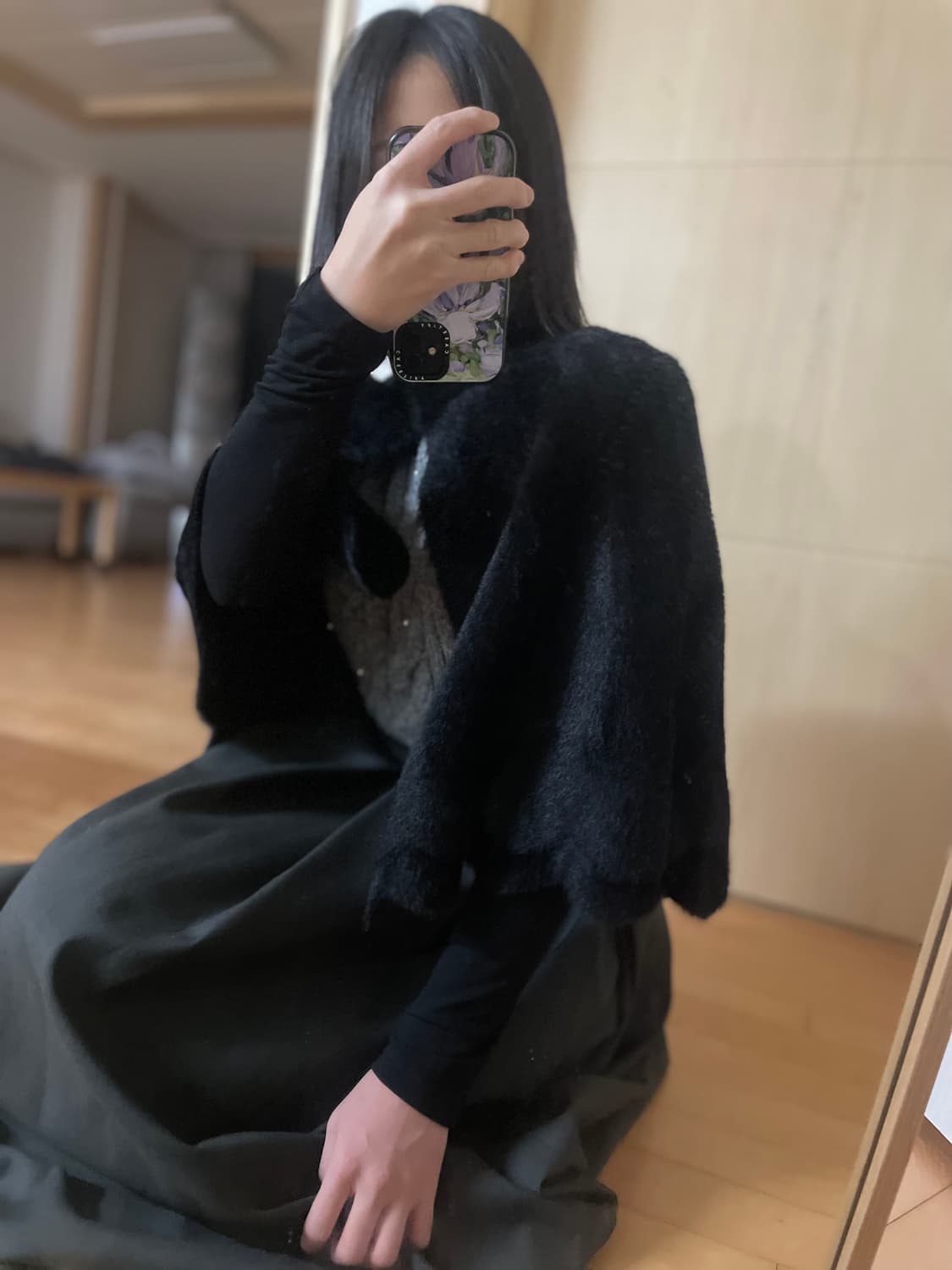 퍼 케이프 코트 퍼자켓 라보빈티지 서쿠키 프레클 사가폭스 밍크 퍼코트 상품이미지4