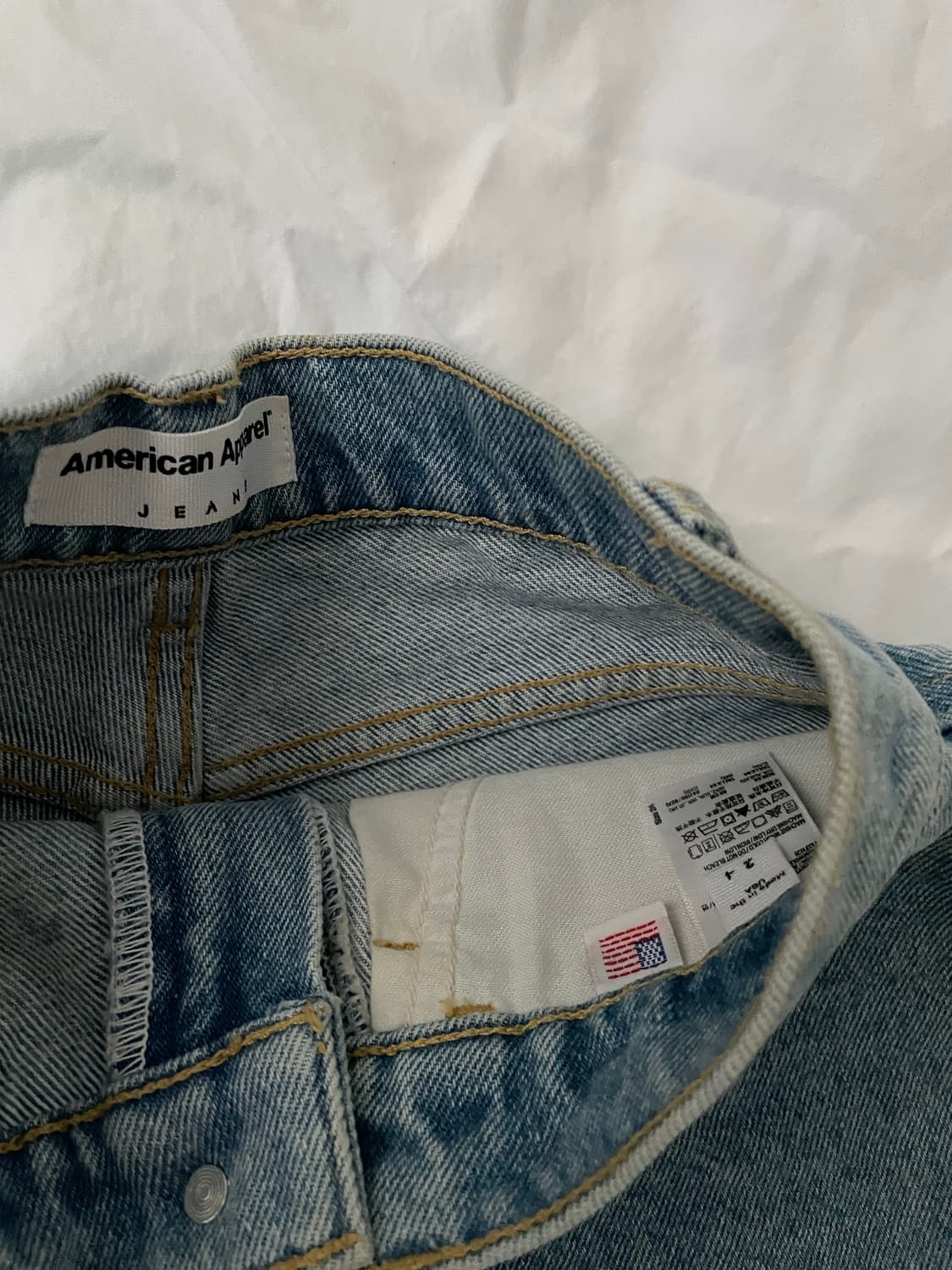 아메리칸 어패럴 연청 반바지 24 상품이미지3