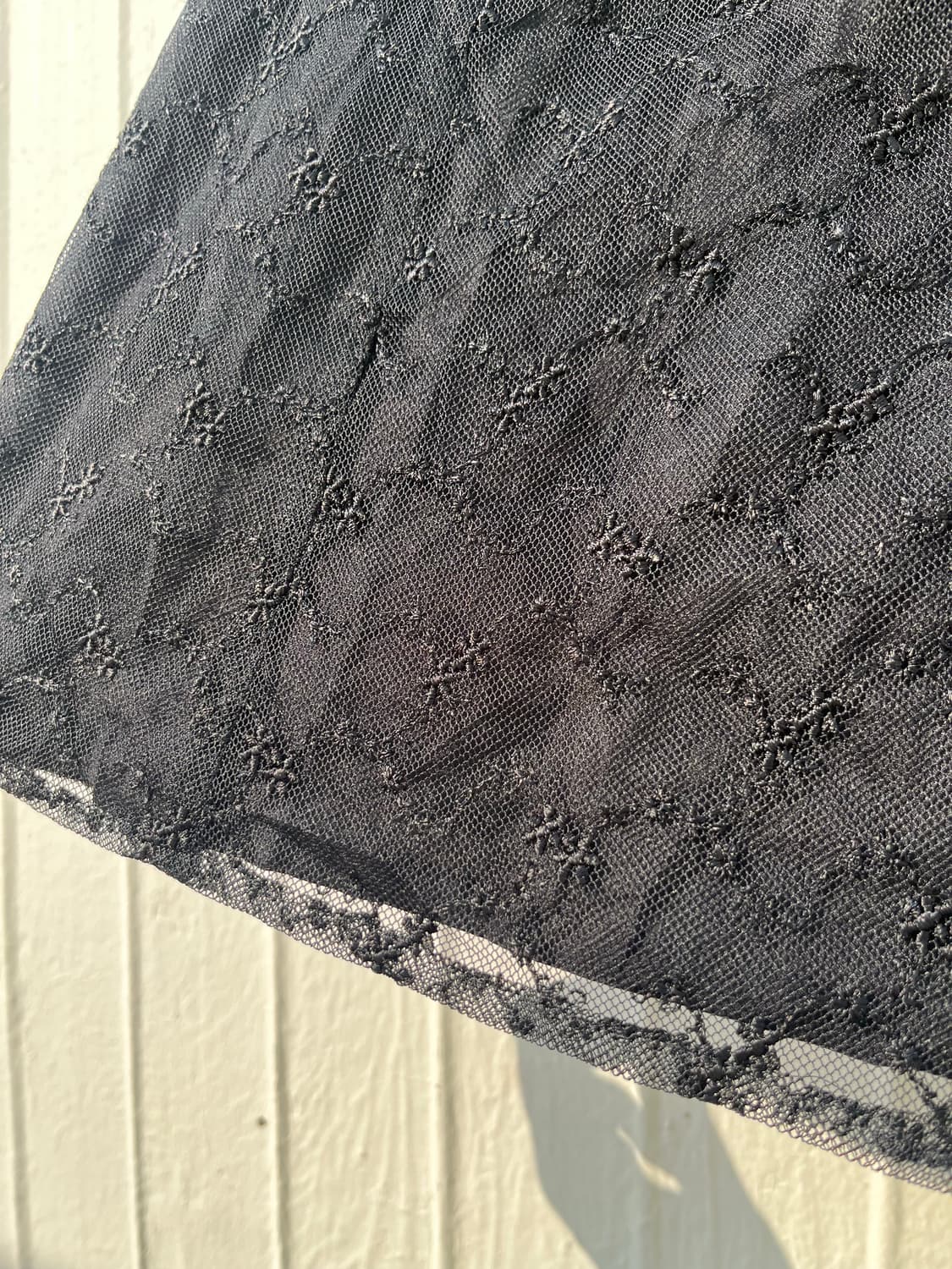 Lace Black Skirt 레이스 블랙 스커트 상품이미지2