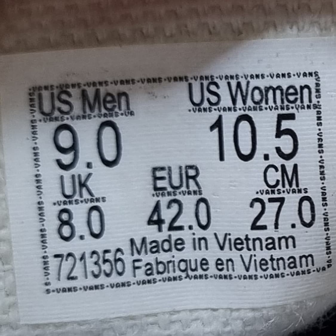 반스 올드스쿨 플라워 남성스니커즈270  상품이미지6