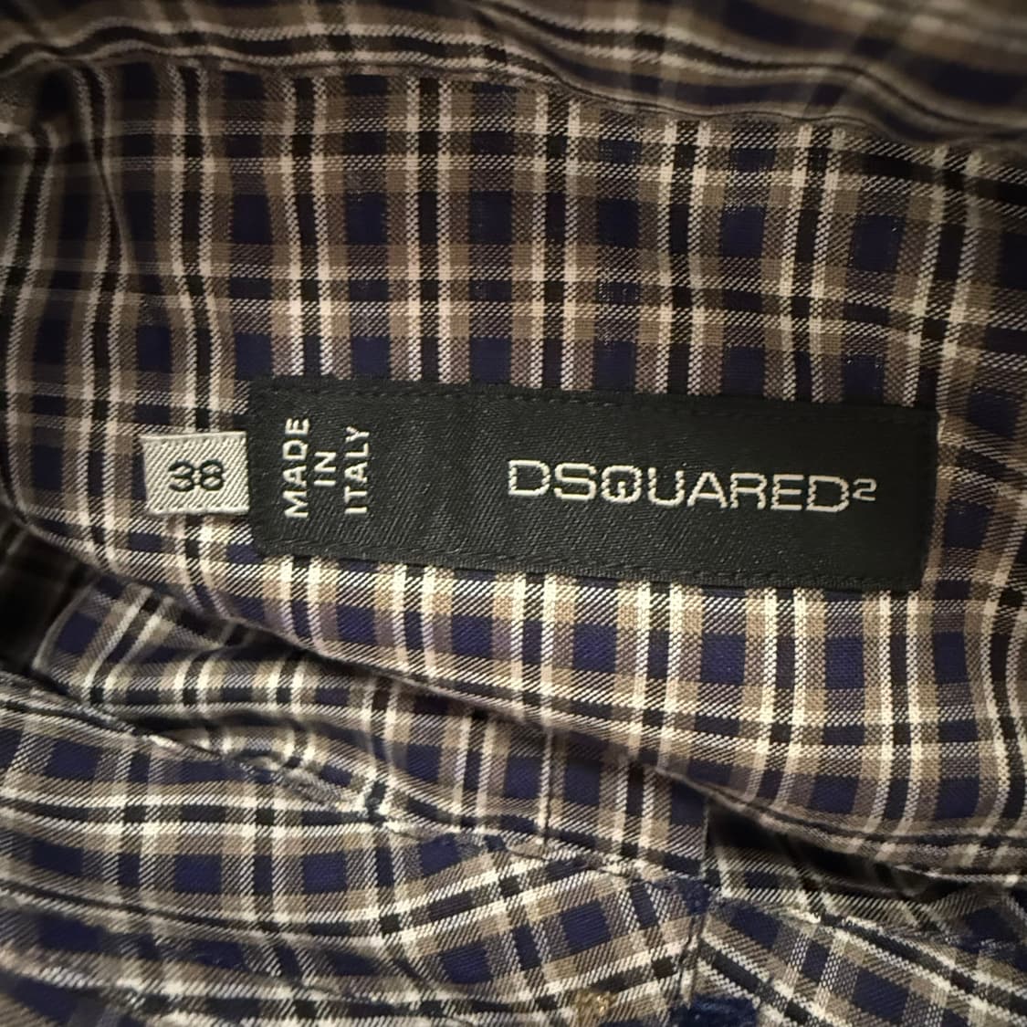 [정품] Dsquared2 디스스퀘어드2 체크 셔츠 b19 상품이미지5