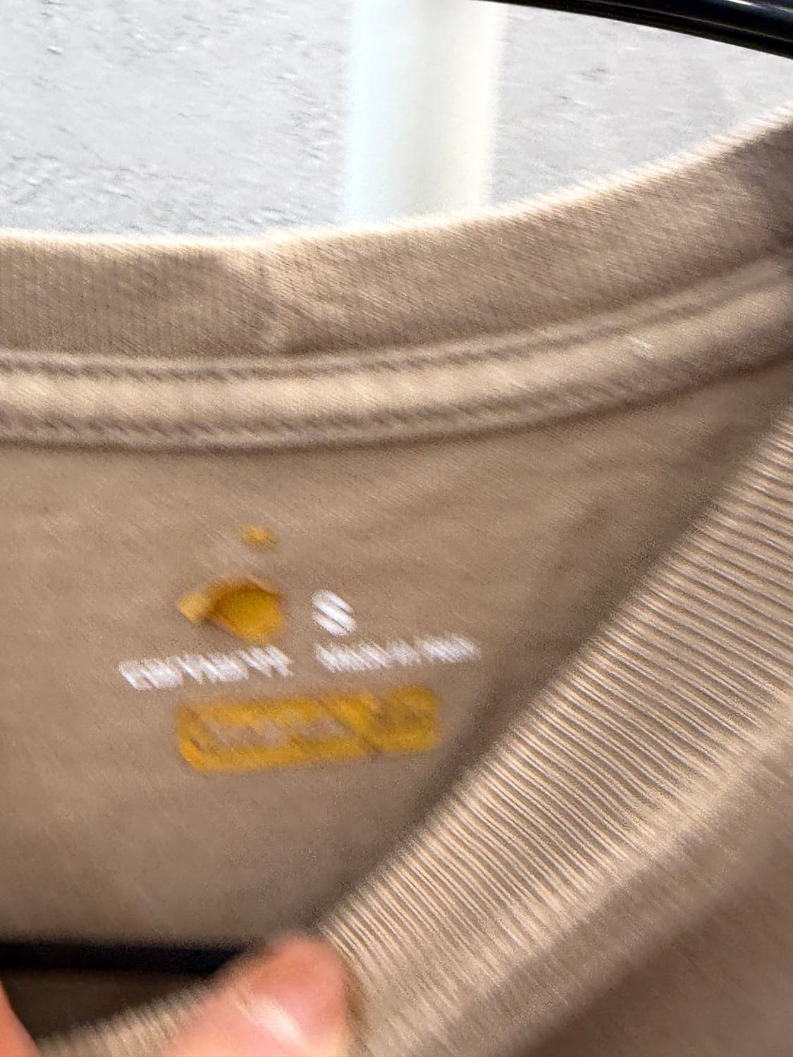 칼하트 K87 포켓 반팔티 S 베이지 상품이미지3