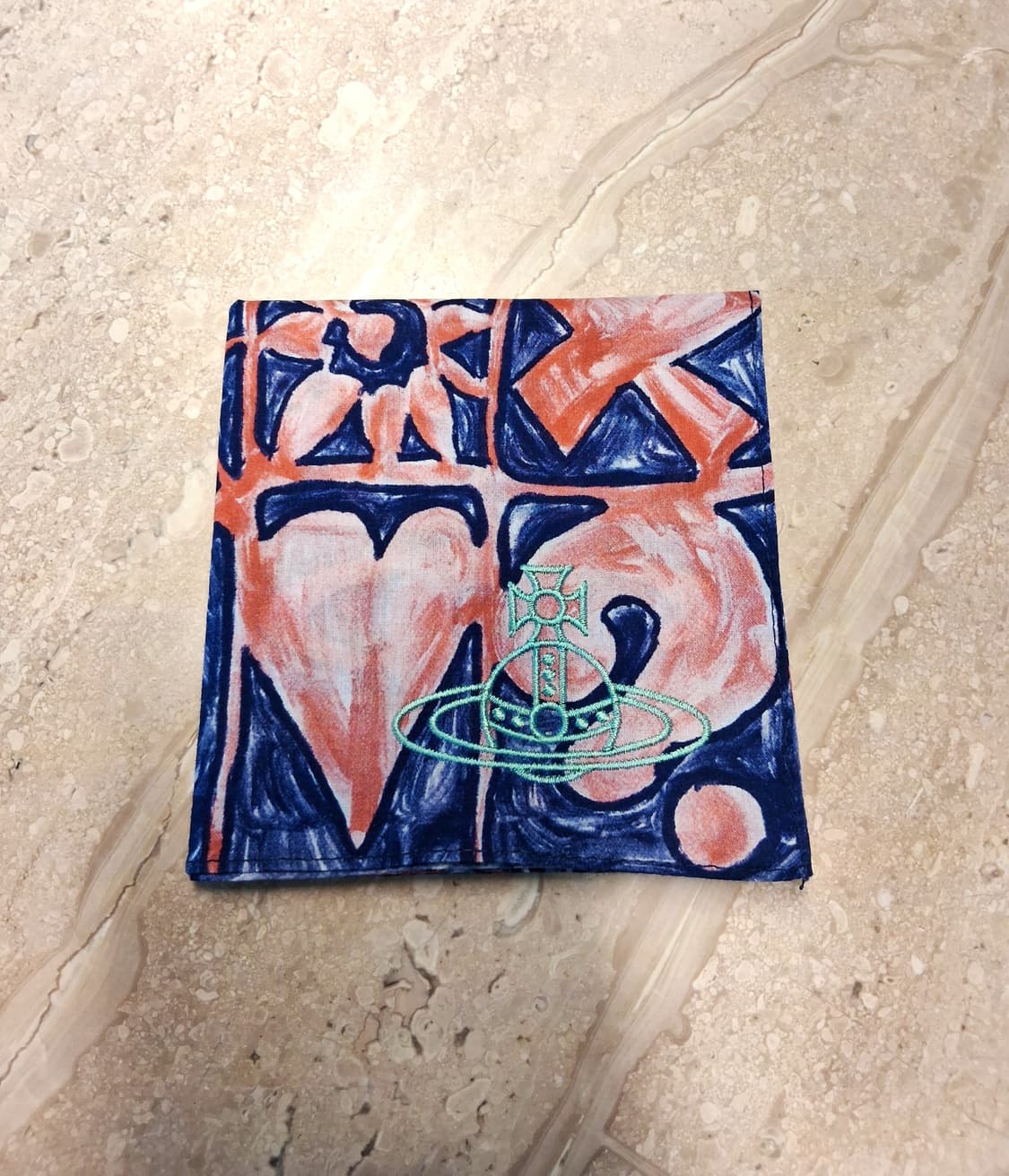 비비안웨스트우드 면 손수건 상품이미지2