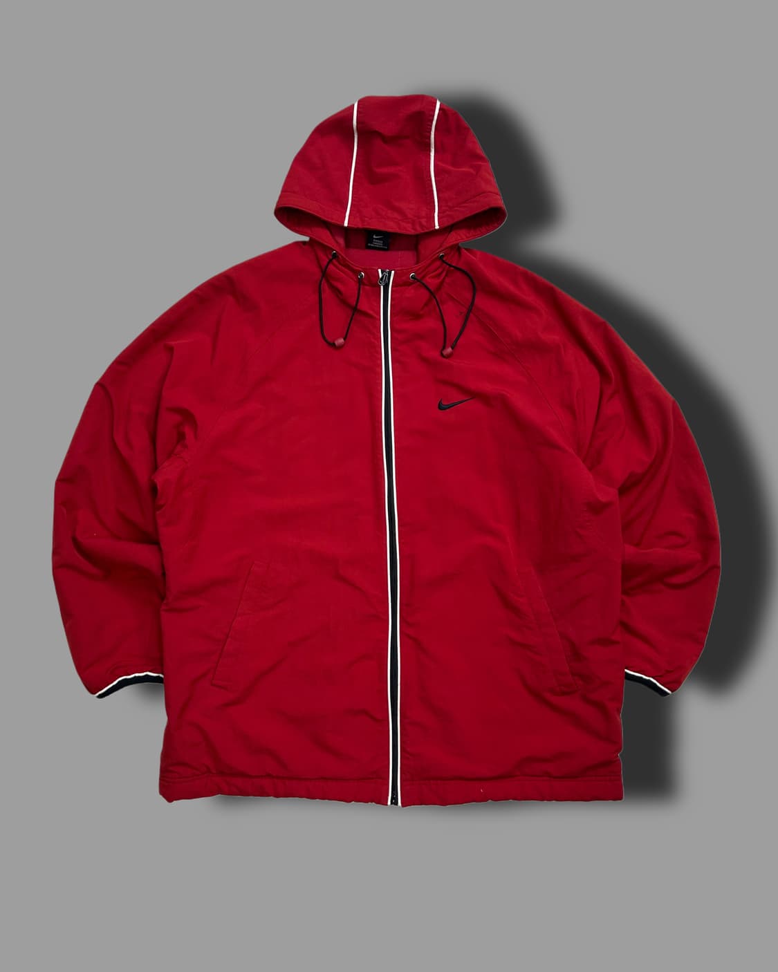 나이키 90s 레드 누빔 점퍼 L 상품이미지5