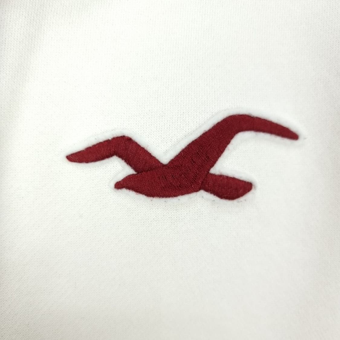 [홀리스터] Y2K 후드 집업 화이트 M18527 상품이미지6