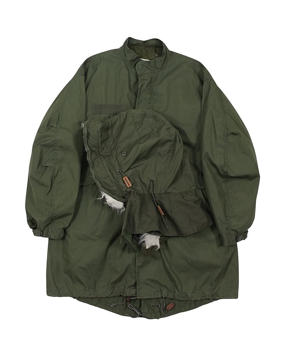 1980s US Army 미군 M-65 피쉬테일 파카 개파카 밀리터리 상품이미지1