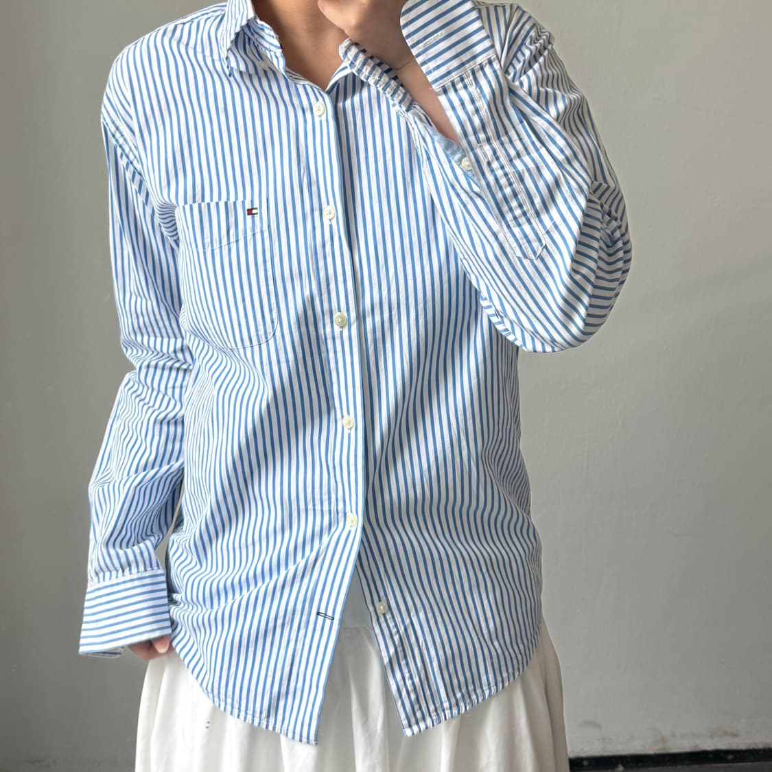 [M] 타미힐피거 스트라이프 셔츠 상품이미지1