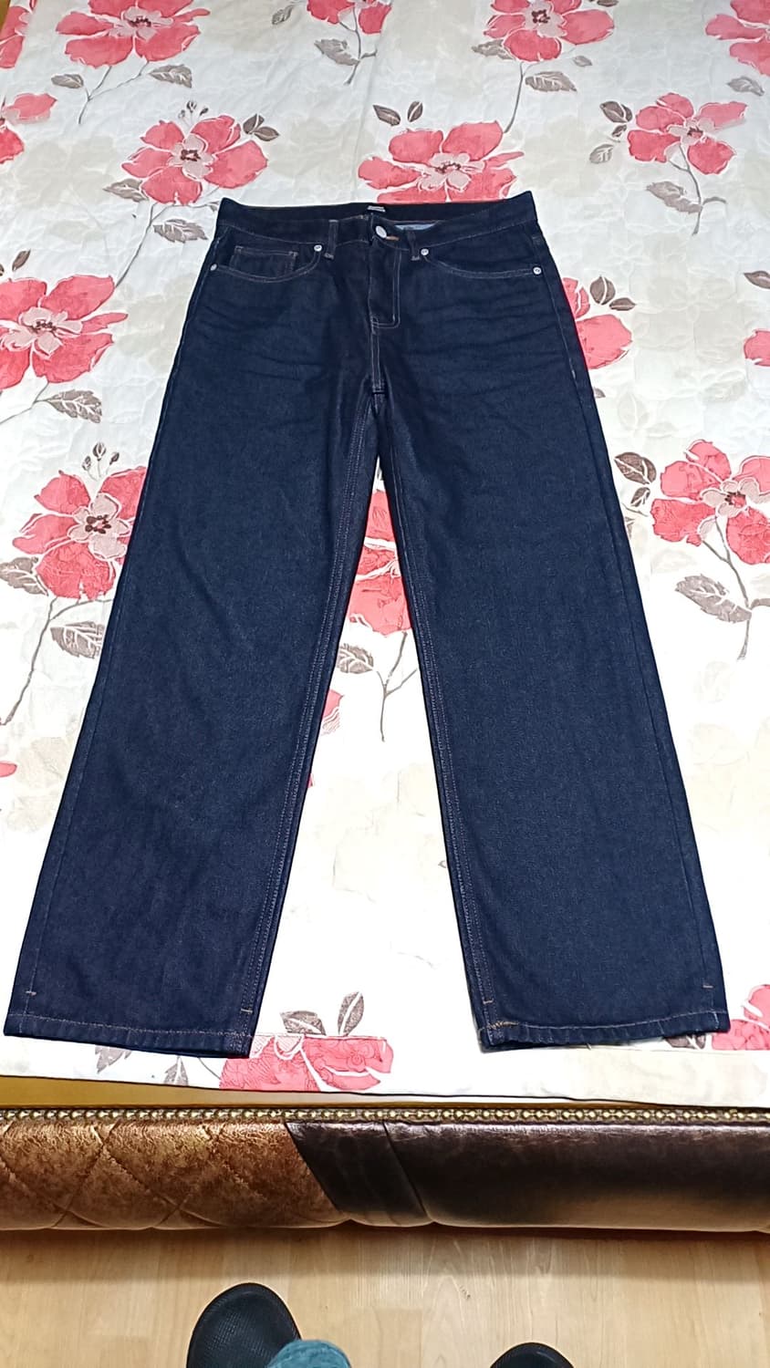 무신사 약기모청바지 32인치 기장103 상품이미지1