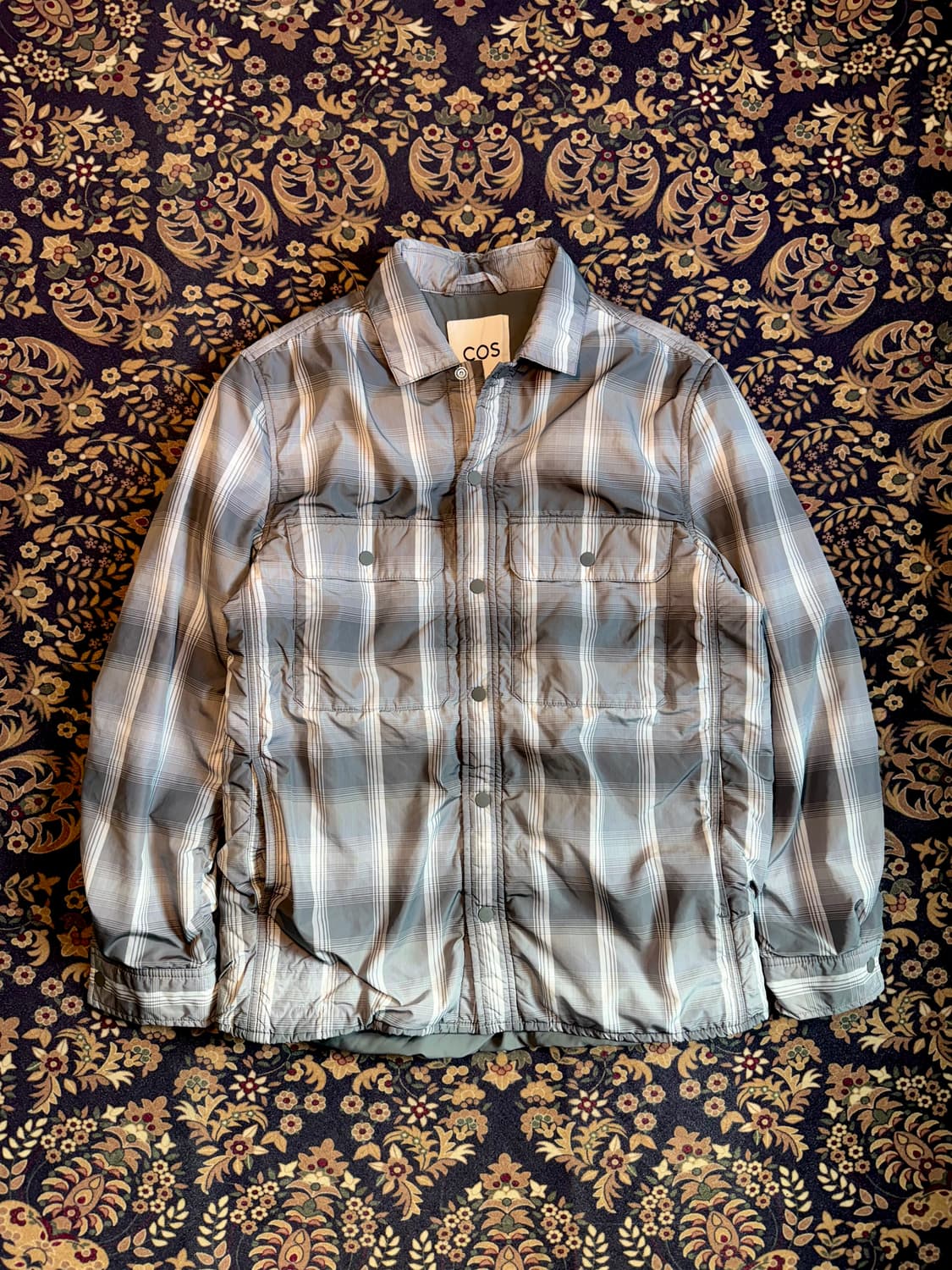 코스 패딩 셔츠 상품이미지1