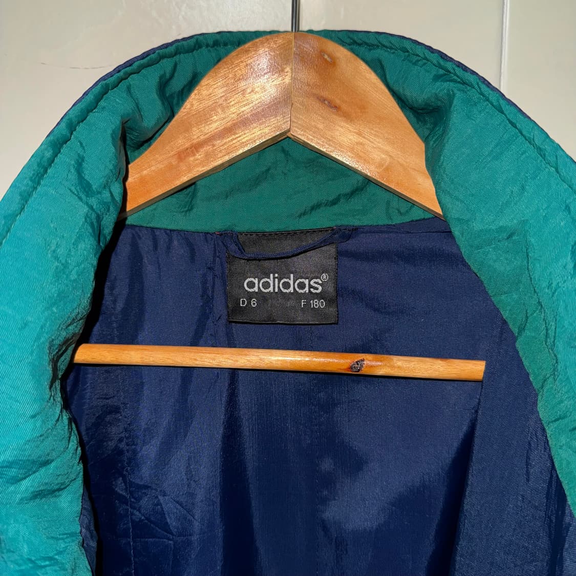 80s 아디다스 올드 삼선 자켓 (L)   상품이미지5