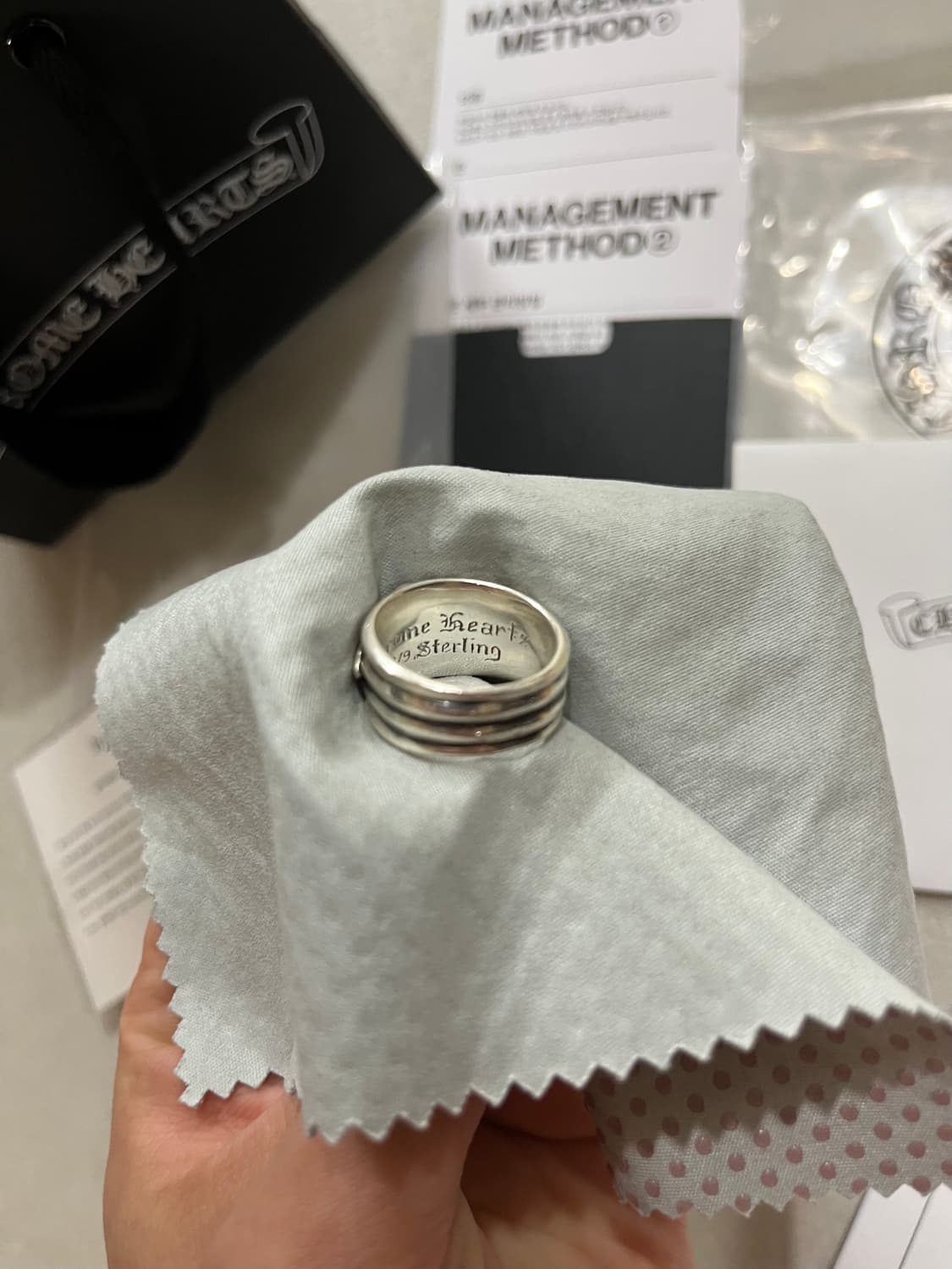 크롬하츠 대거링 18호 (us9) 상품이미지7