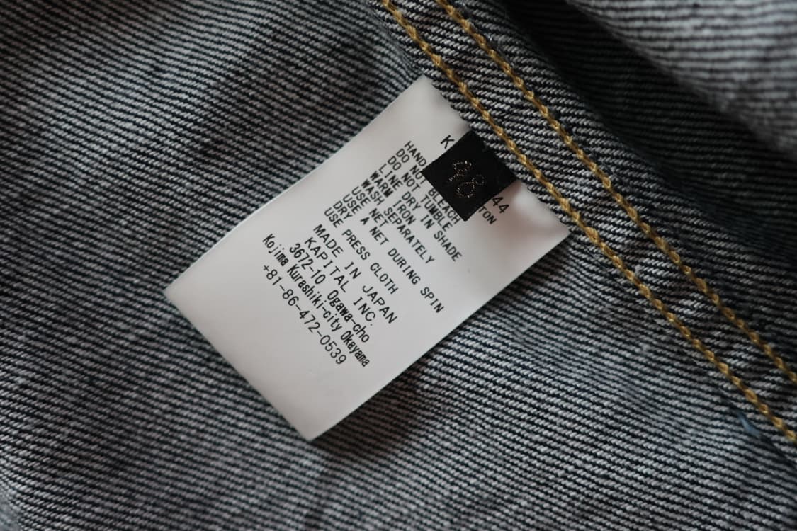 캐피탈 본 데님 자켓 48 상품이미지3