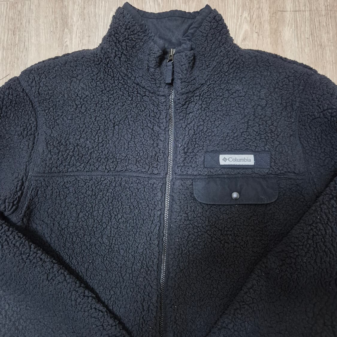 컬럼비아 남성 로고 후리스 자켓 L(100) 상품이미지2