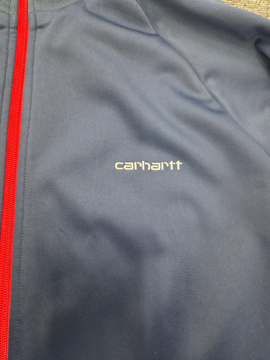 칼하트(Carhartt) 레트로 트랙탑 저지 집업 자켓 상품이미지3