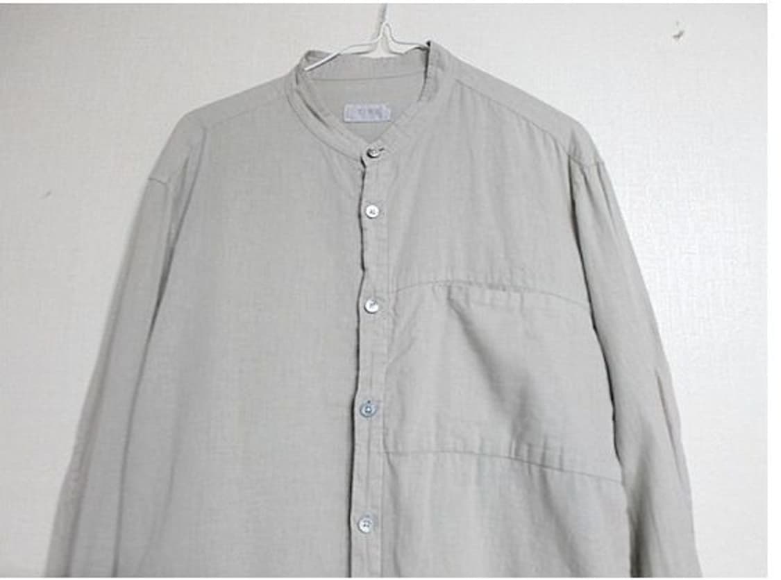 타임 정품 마소재 남방105사이즈 상품이미지2