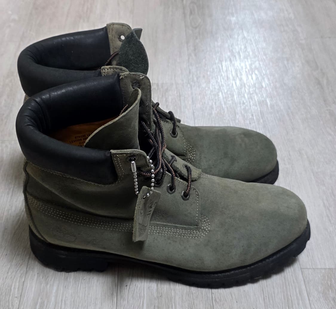 (290)팀버랜드 6인치 카키색 남성부츠 상품이미지1