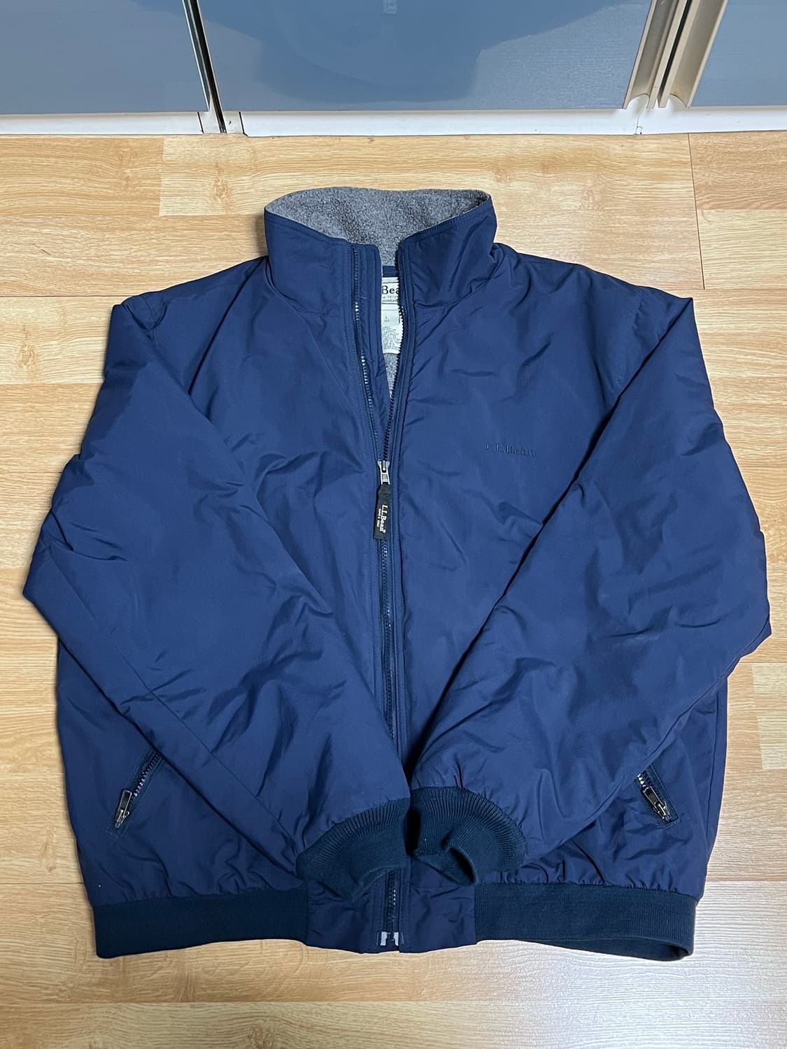 엘엘빈 웜업 자켓 네이비 L 상품이미지1