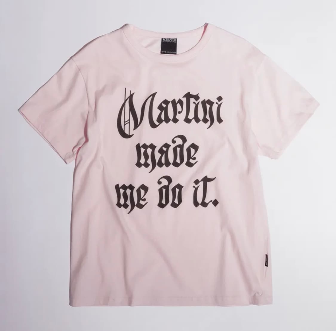 스컬프터Martini Made Me Do It Tee Peach Fuzz 상품이미지1