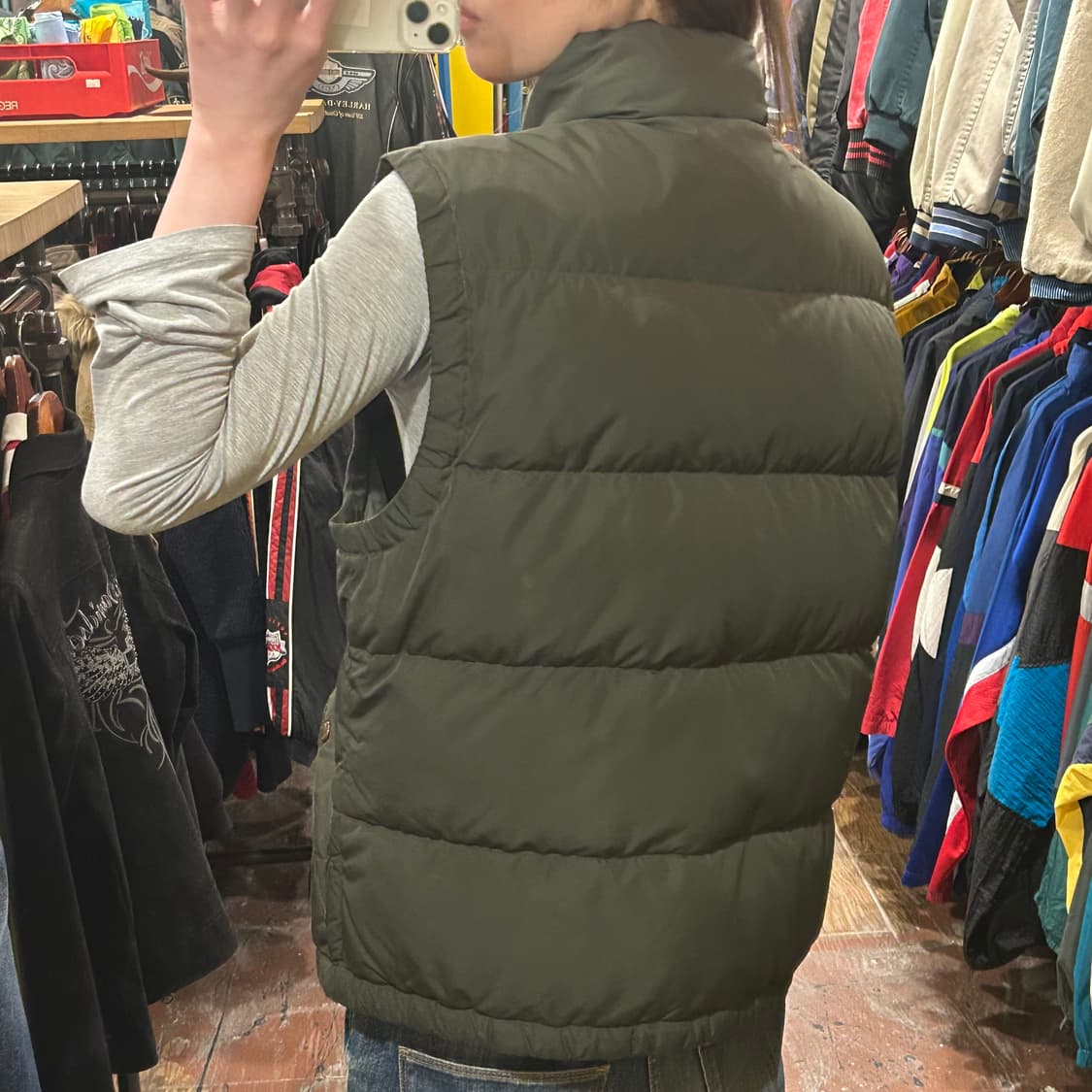 [HI] 폴로 베스트 카키 상품이미지5