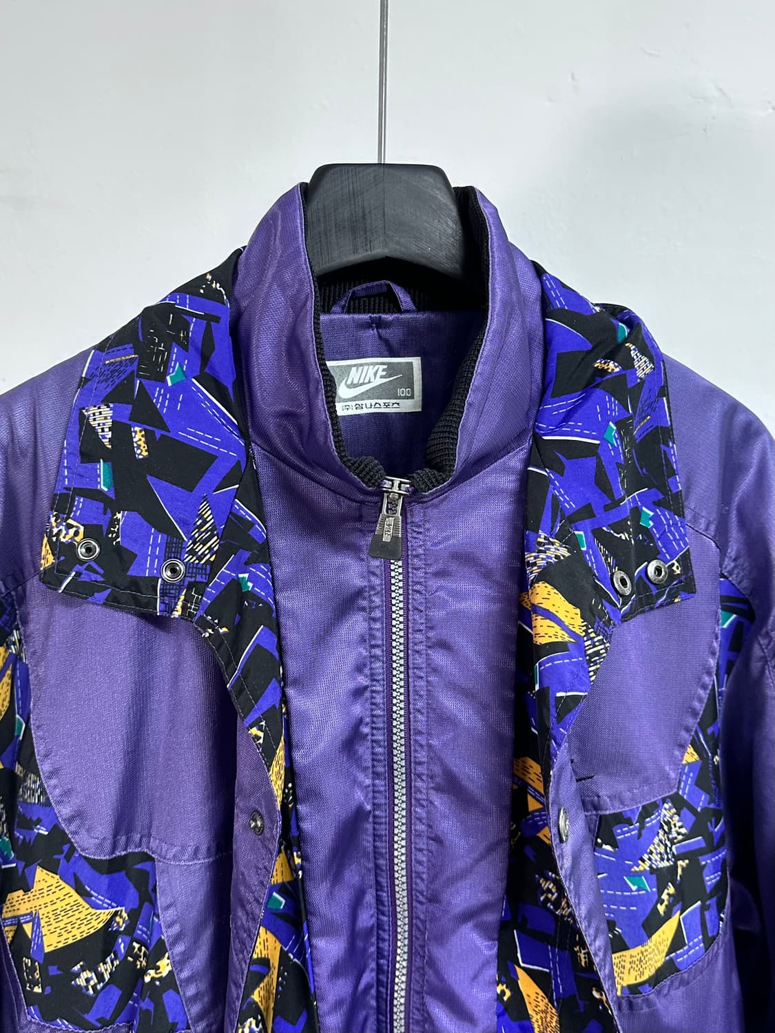 90s 나이키 유광 윈드브레이커 자켓 (on.145) 상품이미지4