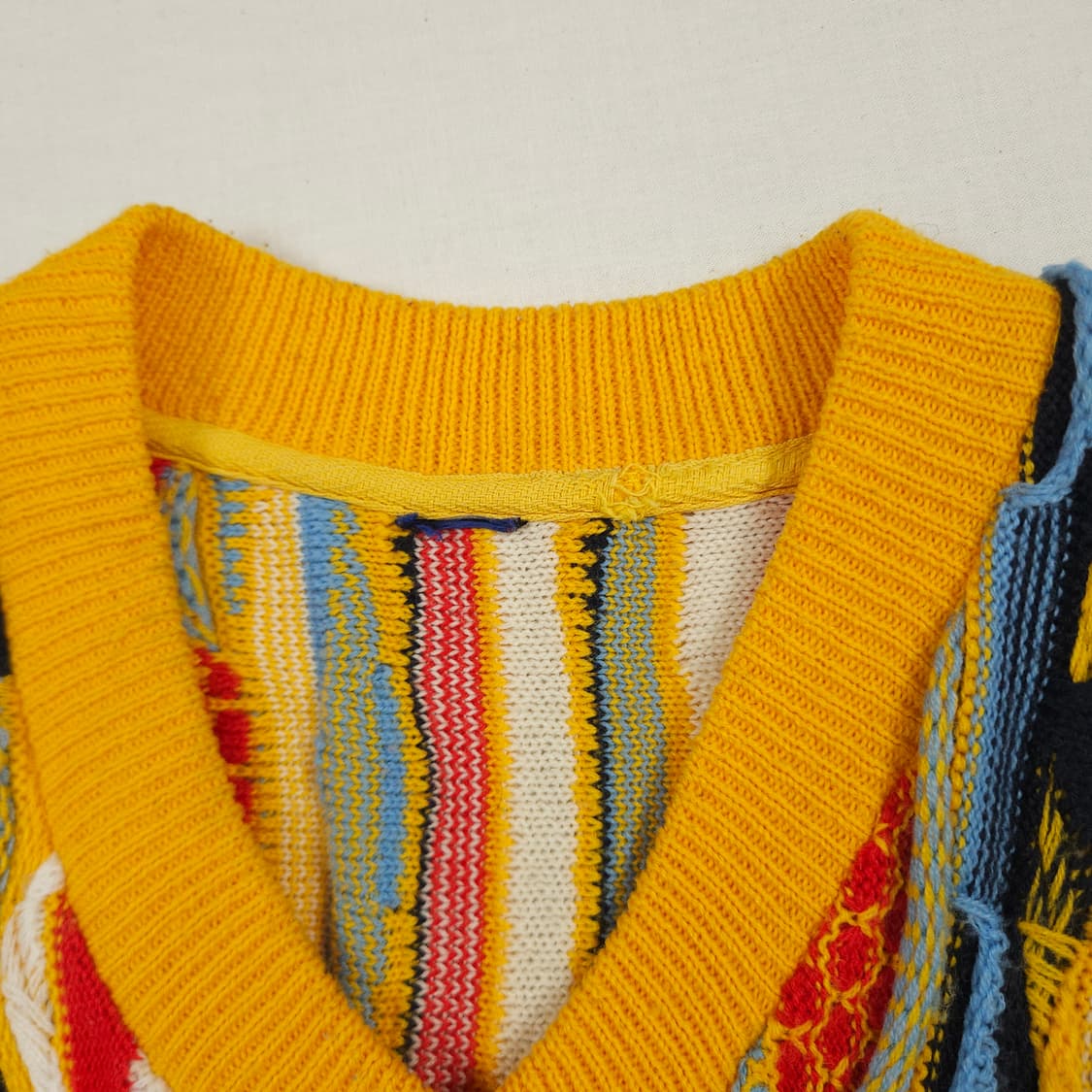 3XL(115) 빈티지 니트 베스트 상품이미지4