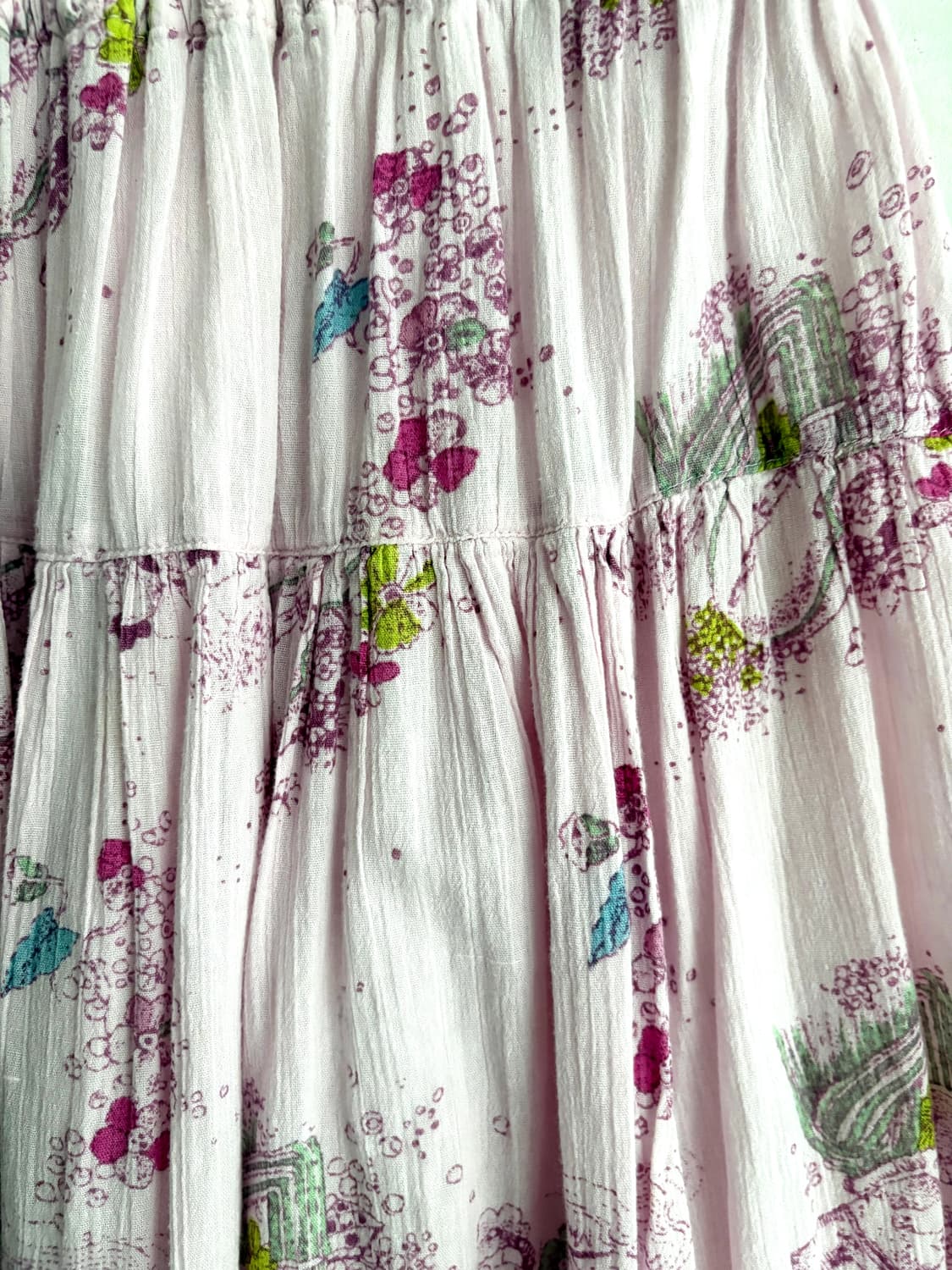 pink floral skirt 상품이미지6
