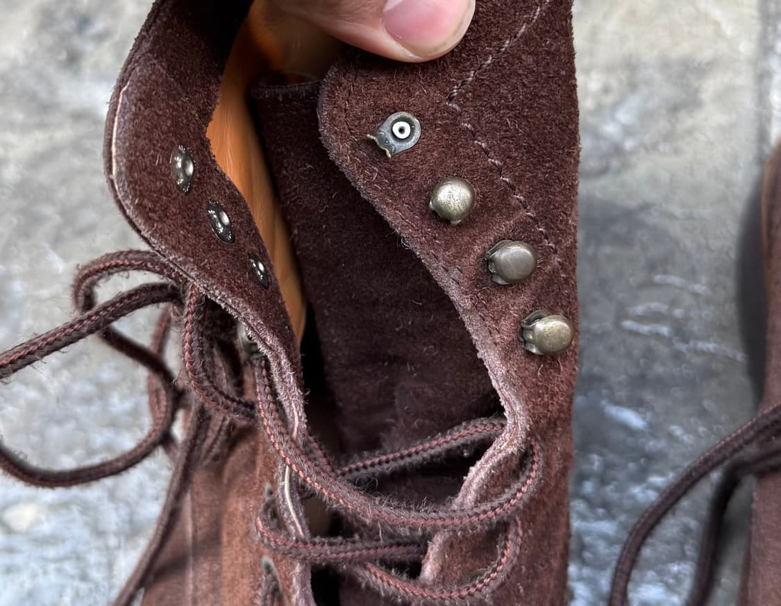 꼼데가르송 옴므 윙팁 비브람 스웨이드 부츠 상품이미지7