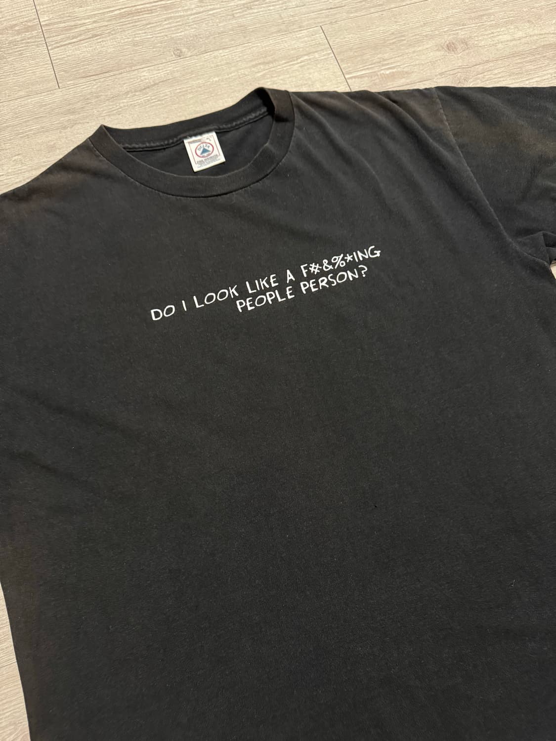 00s 빈티지 / 빈티지메세지 티셔츠 XL / 델타프로웨이트 제작 상품이미지1