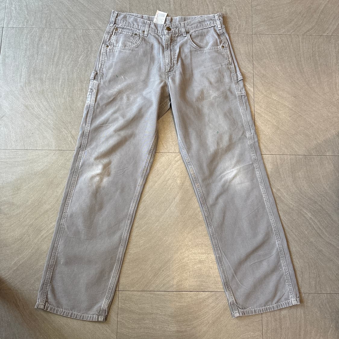 칼하트 정품 오리지널 그레이 카펜터 팬츠 바지 상품이미지4