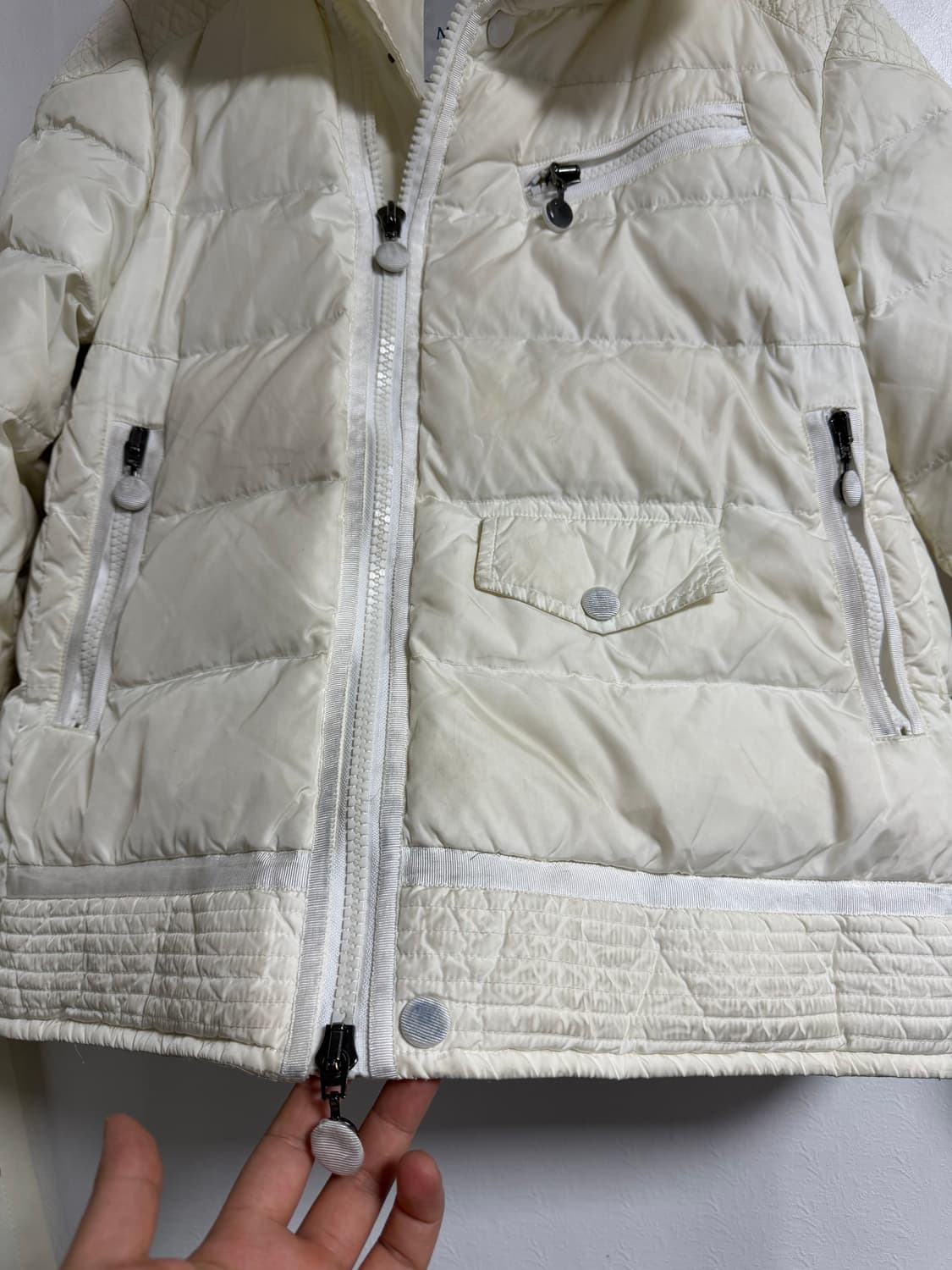 몽클레어 마가렛 아이보리 다운 자켓 상품이미지9