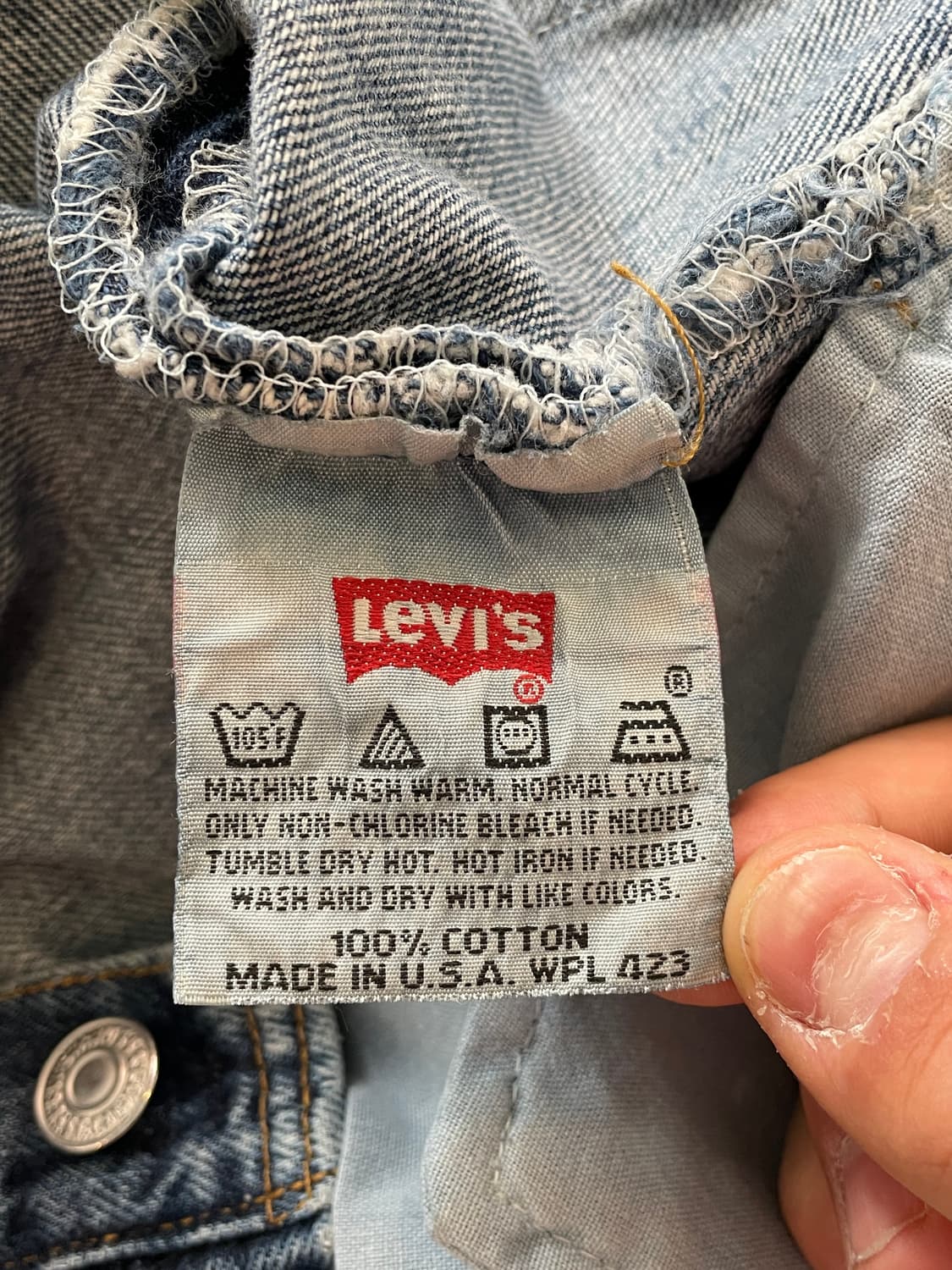 USA 리바이스 501 데님 팬츠 바지 상품이미지4