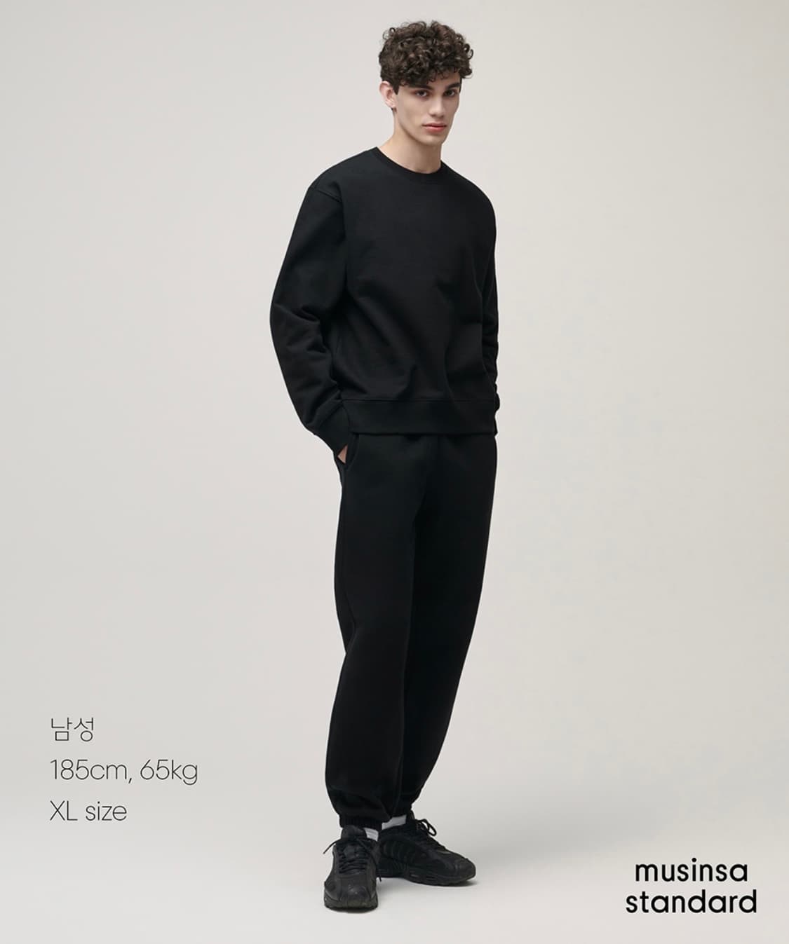 무신사스탠다드 기모 조거팬츠 L 상품이미지6