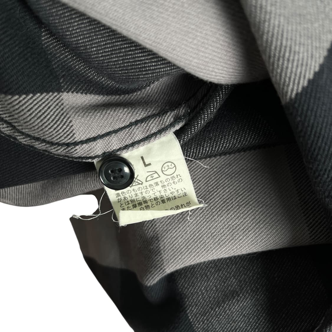 LEVI’S 리바이스 레드탭 체크셔츠 블랙 00s 상품이미지5