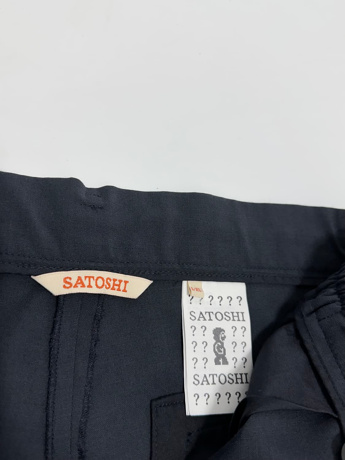 SATOSHI 사토시랩 25 S/S 써머 울 슬랙스 남자 바지 상품이미지8