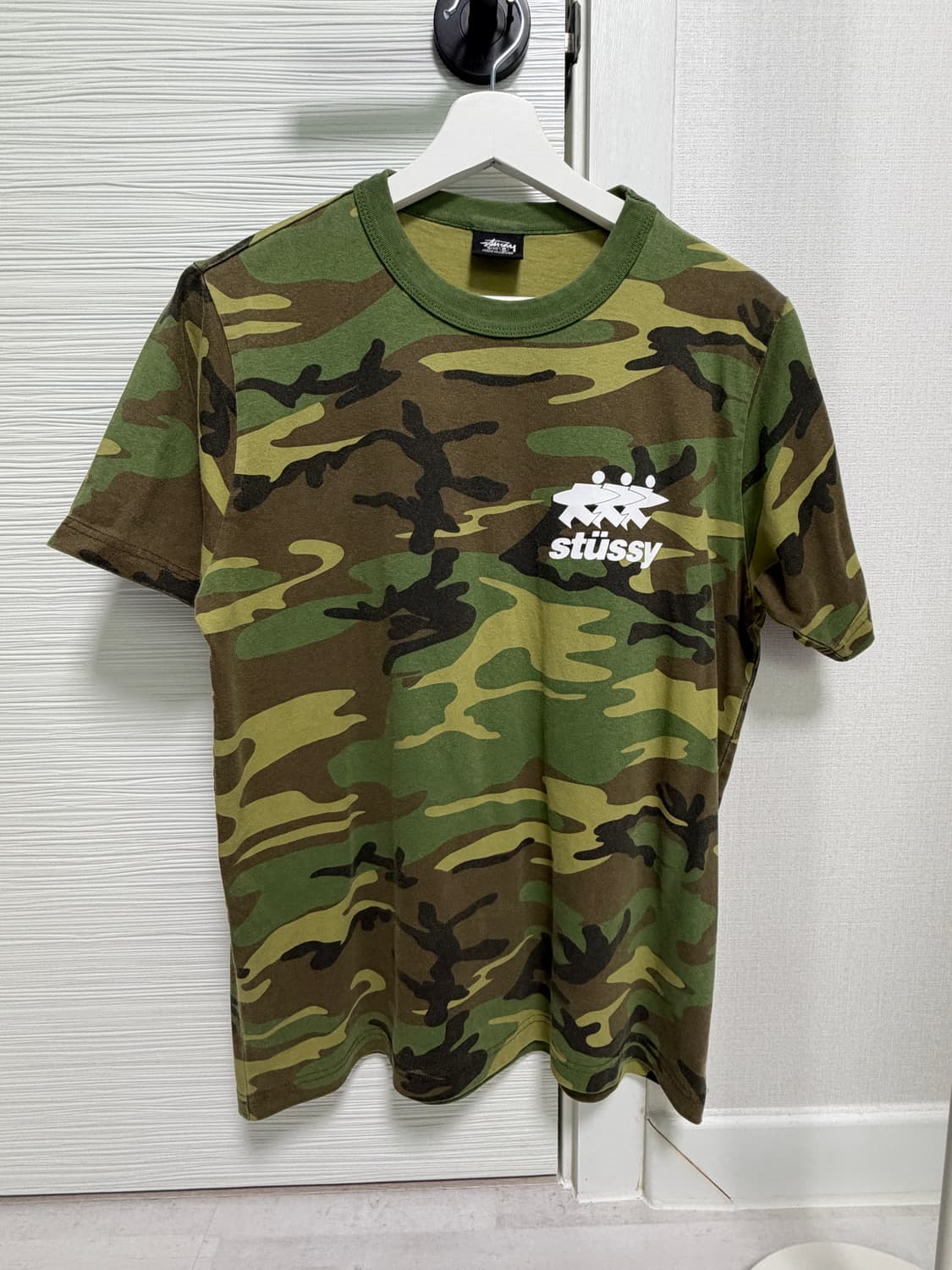 [S] 스투시 서프워크 티셔츠 카모 상품이미지1