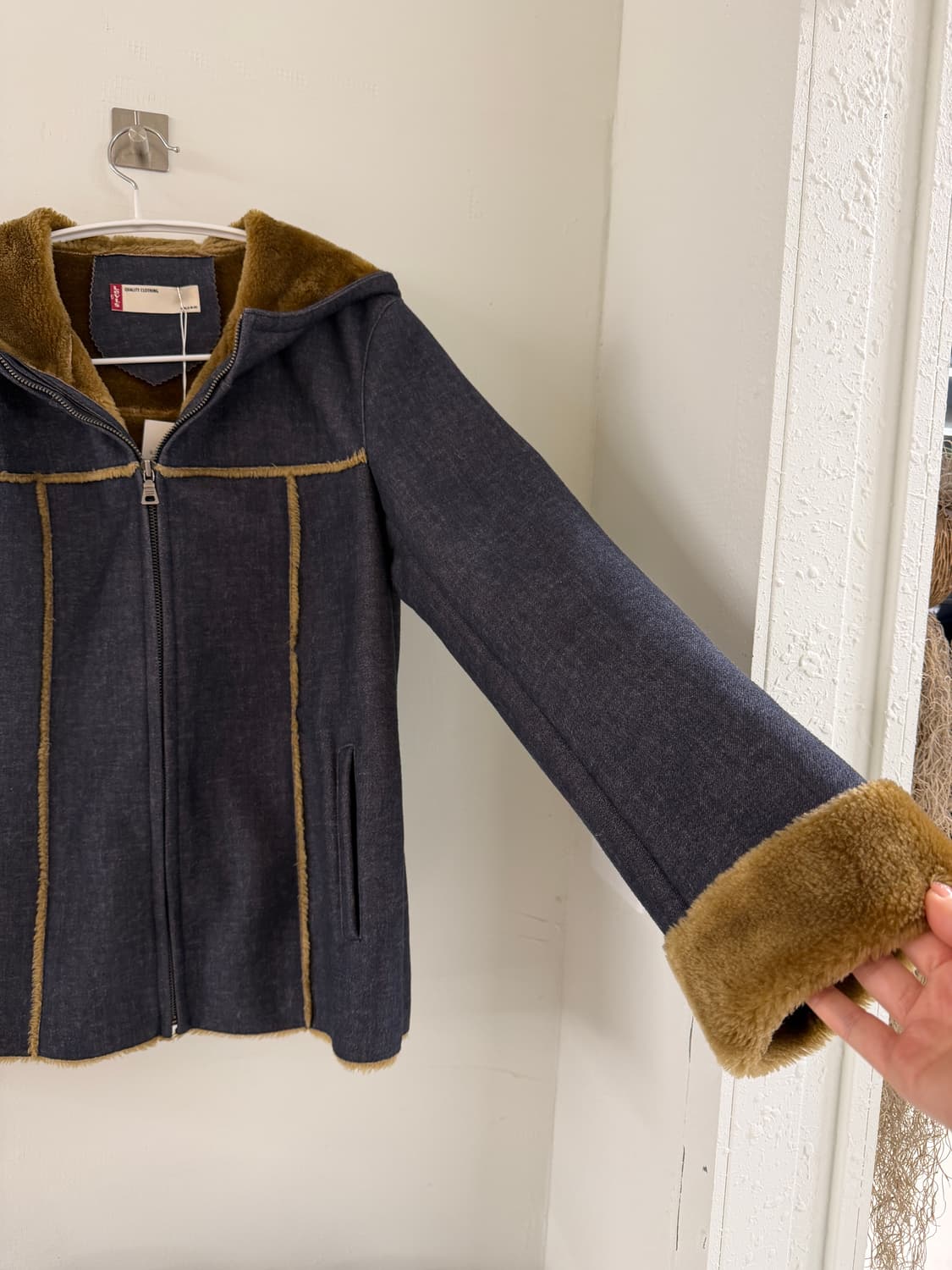 빈티지 리바이스 데님 무스탕 상품이미지5